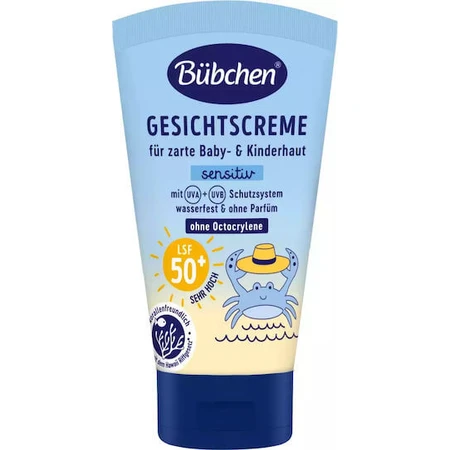 Bubchen Bubchen Waterproof Baby Sun Cream Emulsion SPF50 50ml 15000100