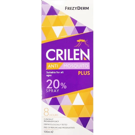 Frezyderm Crilen Anti Mosquito Plus 20% bezzapachowa emulsja odstraszająca owady w tubce dla dzieci 100ml: ceny i cechy
