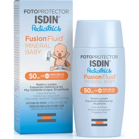 Isdin Fotoprotector Pediatrics Waterproof Bebeluș Crema de Soare Emulsie SPF50 50ml