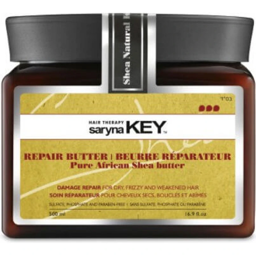Saryna Key Schadeherstelbehandeling Shea Butter Repair Haarmasker 300ml