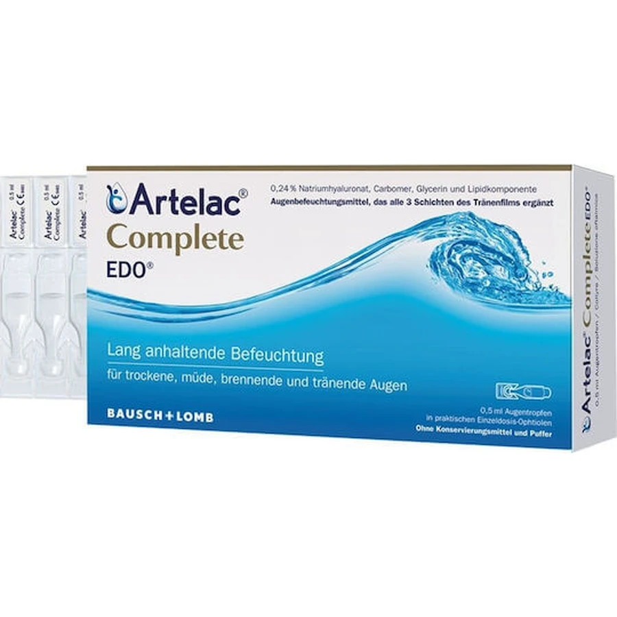 Bausch & Lomb Artelac Complete Dry Eye Drops 30x0.5ml
