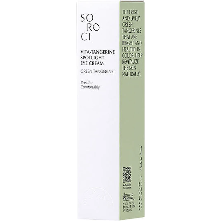 Soroci Vita Tangerine Spotlight Crema Hidratante Contorno de Ojos Contra las Ojeras 30ml