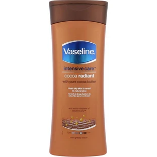 Vaseline Intensive Care Cocoa Radiant Lozione idratante rigenerante con Aloe Vera per pelli secche 400ml