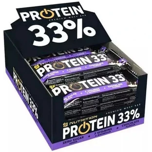 Batony Go On Nutrition Premium Whey z 33% białka i smakiem czekoladowym 25x50gr
