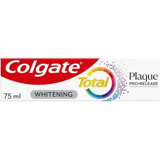 Colgate Total Plaque Pro Release Dentifricio antiplacca e sbiancante 75ml