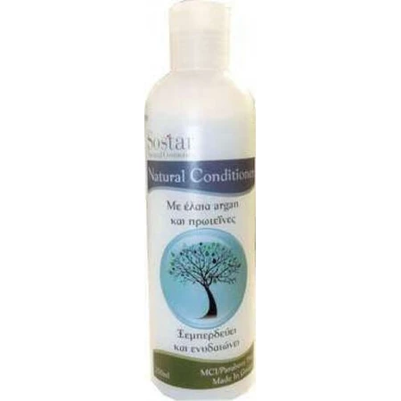 Sostar Con Aceites de Argán y Proteínas Acondicionador Hidratante para Cabellos Secos 250gr 250ml