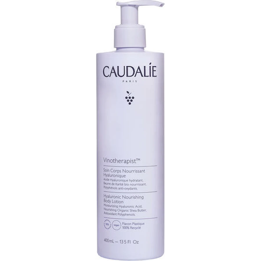 Caudalie Vinotherapist Feuchtigkeitsspendende Körperlotion mit Hyaluronsäure für normale Haut 400ml