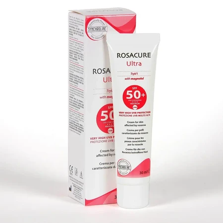 Synchroline Rosacure Ultra Krem do twarzy na dzień z filtrem SPF50 przeciw trądzikowi 30ml: ceny i cechy