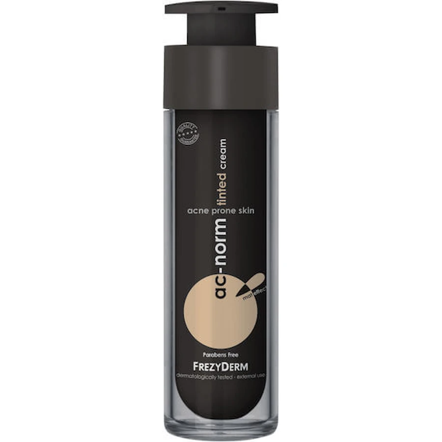 Frezyderm AC-Norm Hydraterende en Regulerende 24u Dag hydraterende en regulerende getinte gezichtscrème tegen puistjes en acne 50ml