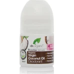 Dr.Organic Déodorant naturel à l'huile de coco vierge Roll-On sans aluminium 50ml