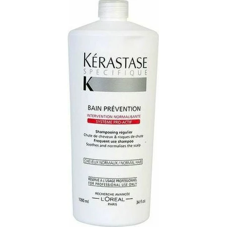 Kérastase Specifique Bain Prevention Sampon de par împotriva Căderii Părului pentru Toate Tipurile de Păr 1000ml