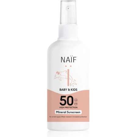 Naïf Wodoodporna emulsja do opalania dla dzieci SPF50 100ml: ceny i cechy