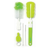 Set of 5 bottle washing brushes, Babyono