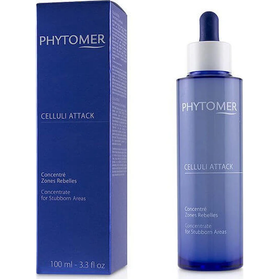 Phytomer Celluli Attack Concentré pour les Zones Rebelles Huile Cellulite Fesses 100ml