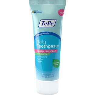 TePe Dentifrice quotidien contre la carie dentaire 75ml