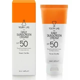 Jugendlabor. Tägliche Sonnenschutzcreme für normale/strapazierte Haut Gesichtsgel SPF50 50ml