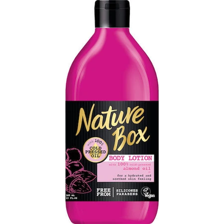Nature Box Almond Oil Loțiune hidratant pentru corp pentru piele sensibilă 385ml