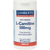 Lamberts L-karnityna z karnityną 500mg 60 kaps