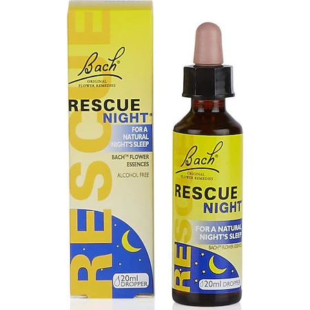 Bach Rescue Night Esență Florală în Picături pentru Relaxare 10ml
