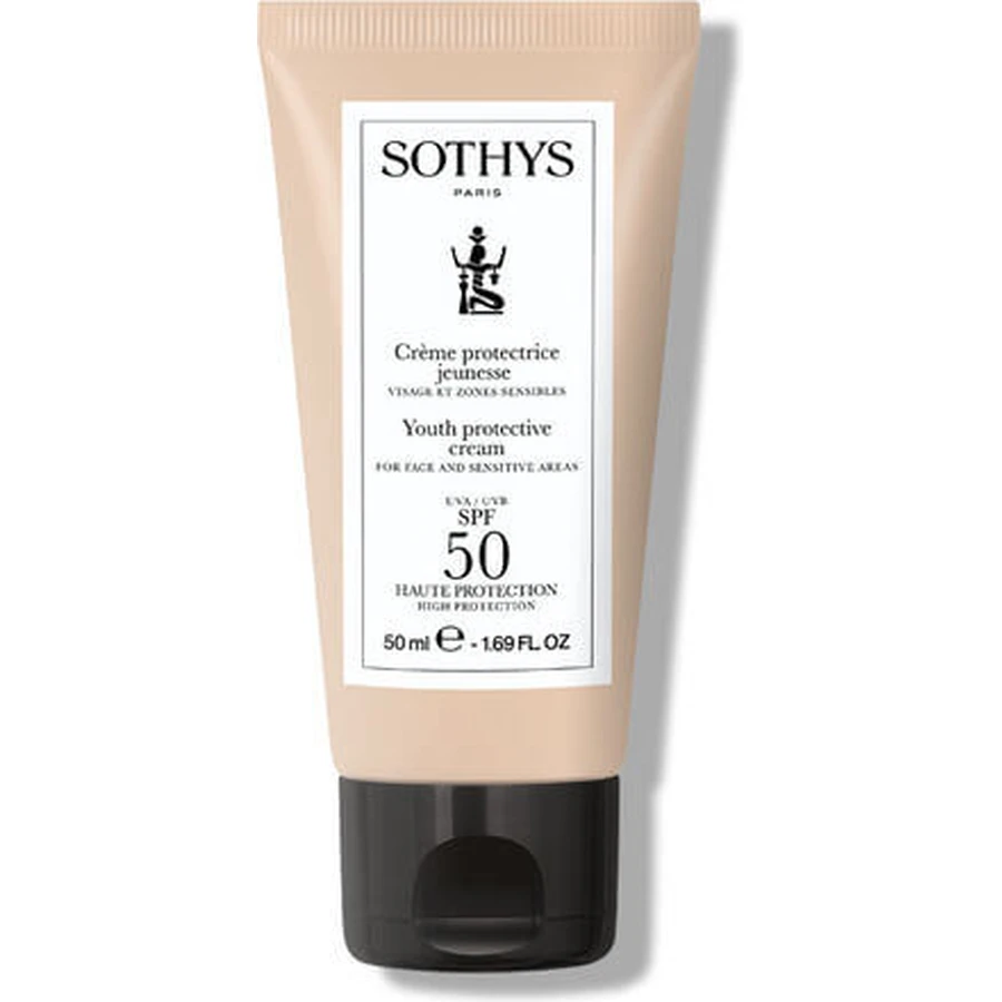 Sothys Youth Cremă Protectoare Pentru Față Cu Protecție Solara SPF50