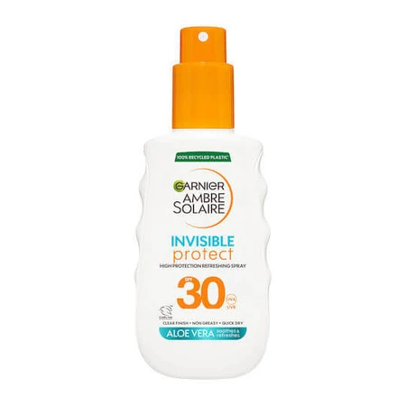 Garnier Invisible Protect Refresh Sun Protection Spray for Face and Body SPF30 150ml