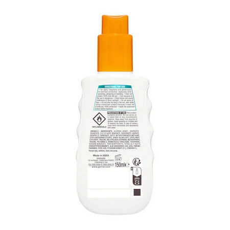 Garnier Invisible Protect Refresh Sun Protection Spray for Face and Body SPF30 150ml