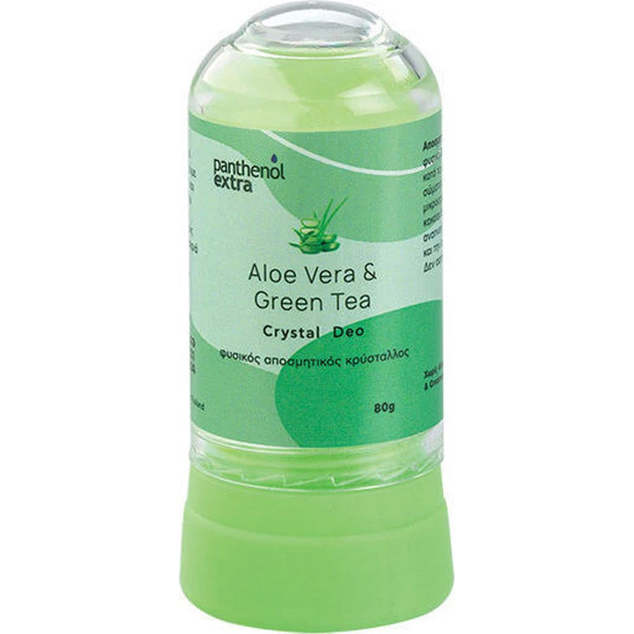 Medisei Panthenol Extra Crystal Aloe Vera and Green Tea Deodorant Roll-On 80gr