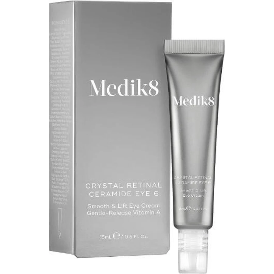 Medik8 Kristal Retinal Ceramide 6 Anti-Rimpel Oogcrème met Retinol 15ml