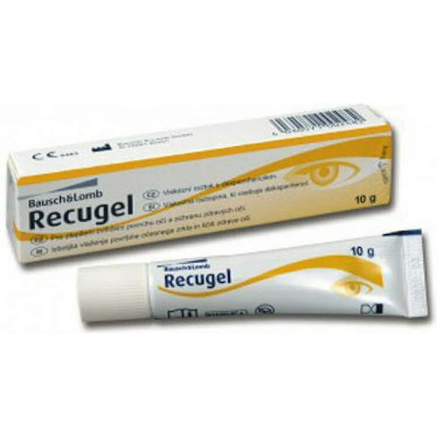 Bausch & Lomb Recugel Gel Ocular Hidratante y Protector 10gr