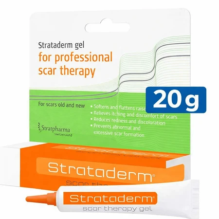 Strataderm Scar Therapy Gel Silicon pentru Cicatrici, Arsuri & Alergii 20gr