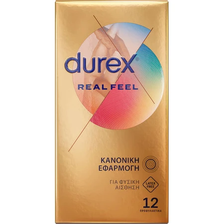 Durex Prezervative Real Feel fără latex 12buc