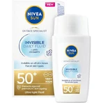 Nivea Invisible Daily Fluid Cremă Antisolară pentru Față SPF50+ 40ml