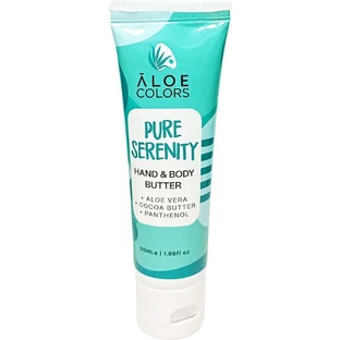 Aloe Colors Pure Serenity Magnolia Burro corpo idratante con Aloe Vera e fragranza di Muschio Bianco per pelli secche/molto secche e sensibili 50ml