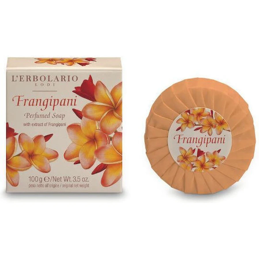 L' Erbolario Jabón Corporal Frangipani Pastilla 100gr