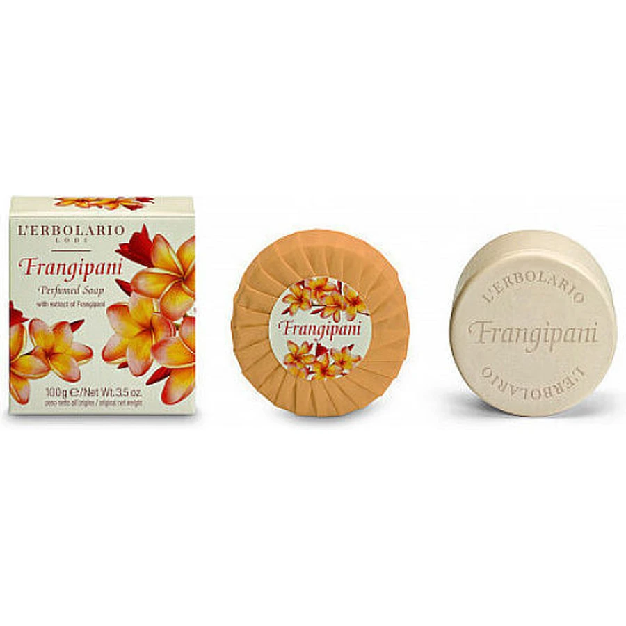 L' Erbolario Jabón Corporal Frangipani Pastilla 100gr