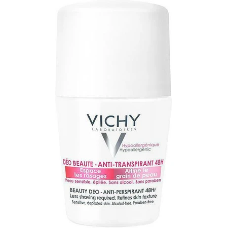 Vichy para pieles sensibles y depiladas Desodorante 48h Roll-On 50ml