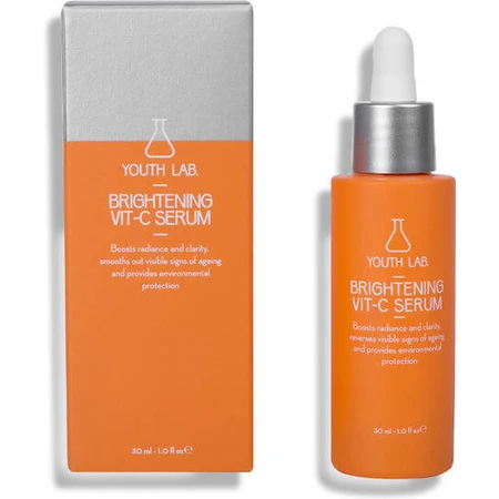 Laboratorio Juventud. Brightening Vit-C Serum Facial Antiedad Iluminador Con Vitamina C Para Pigmentación y Blanqueamiento de Manchas 30ml.