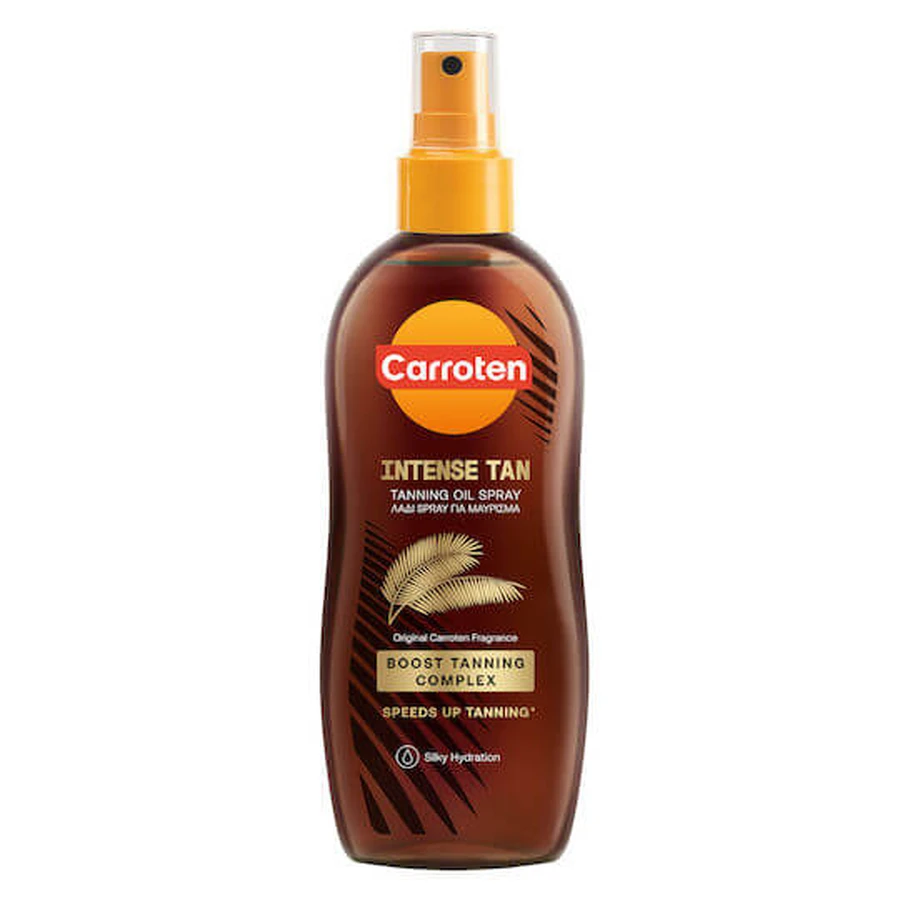 Carroten Intense Tan Ulei De Plajă Rezistent La Apă Pentru Corp Sub Formă De Spray 150ml