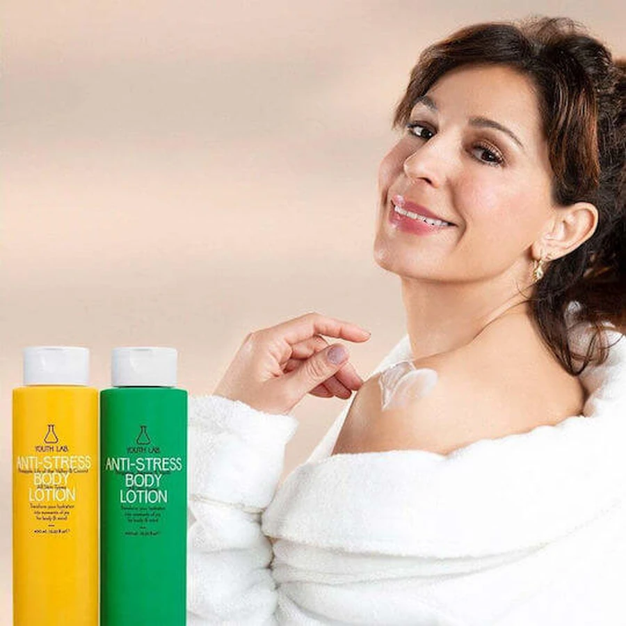 Youth Lab. Anti-Stress Bergamotte, Jasmin und Vanille Feuchtigkeitsspendende Körperlotion für empfindliche Haut 400ml