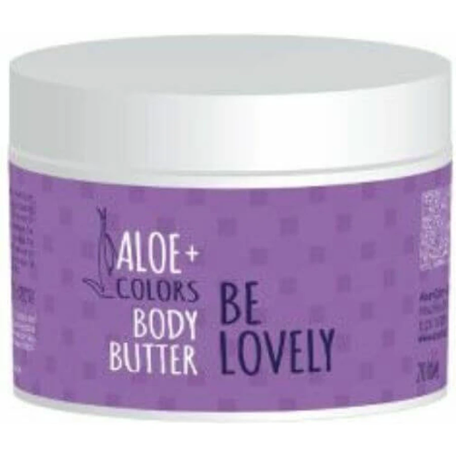 Aloe Colors Be Lovely Body Moisturizing Body Butter with Aloe Vera & Caramel Fragrance for dry/very dry & sensitive skin 200ml