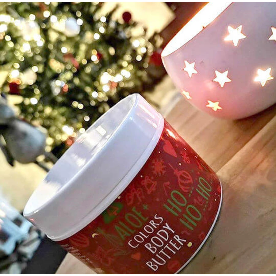 Aloe Colors Ho... Ho... Ho...! Moisturizing Body Butter with Vanilla Fragrance for dry/very dry & sensitive skin 200ml