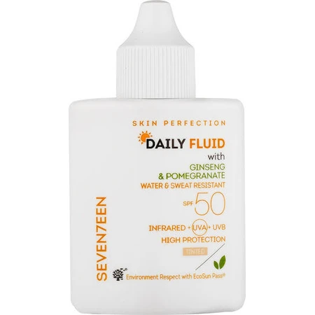 Seventeen Daily Fluid Lozione solare resistente all'acqua SPF50 con pigmento 35ml
