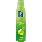 Fa Caribbean Lemons Exotic Fresh 48h dezodorant w sprayu 150ml: ceny i cechy