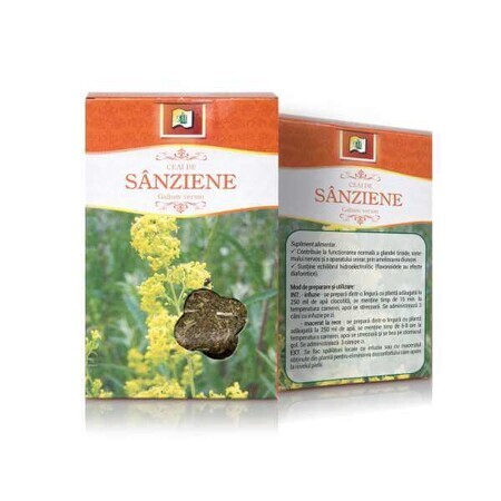 Sanziene grasthee, 50 g, Stef Mar Valcea