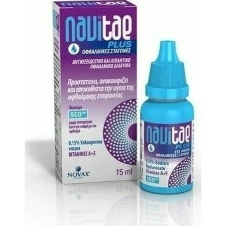 Novax Pharma Navitae Plus Krople do oczu z kwasem hialuronowym na suche oczy 15ml: ceny i cechy