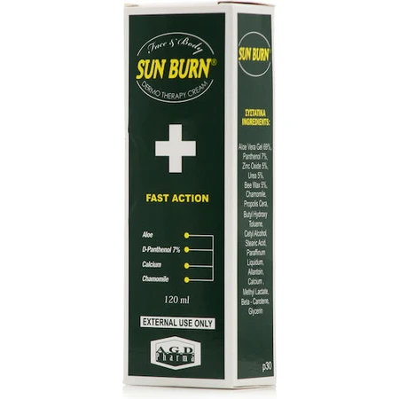 Erythro Forte Sun Burn Dermotherapy Burn Cream 120ml