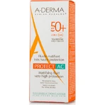 A-Derma Fluido opacizzante Protect AC Crema viso con protezione solare SPF50 40ml