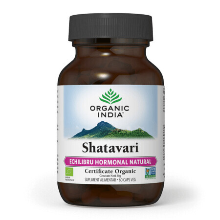 Shatavari , 60 cápsulas, Organic India