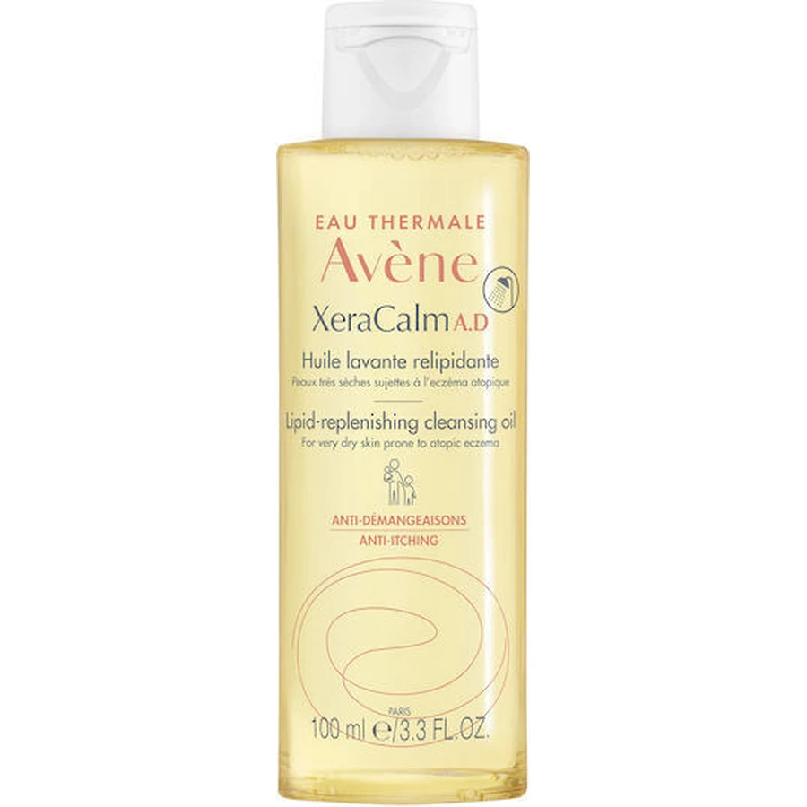 Eau Thermale Avène Xeracalm Huile nettoyante corps et cheveux pour peaux atopiques 100ml