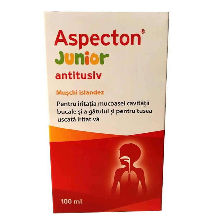 Aspecton Junior hoestsiroop, 100 ml, Krewel Meuselbach